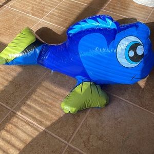 big blue fish pool toy